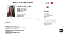 Desktop Screenshot of bona-pellissier.net