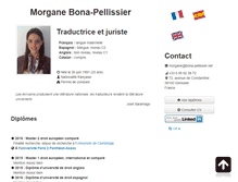Tablet Screenshot of bona-pellissier.net
